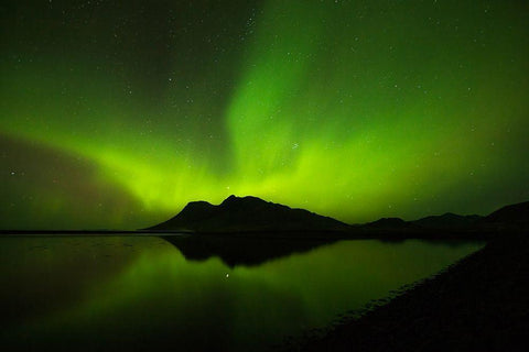 Vikivaki Black Ornate Wood Framed Art Print with Double Matting by Ingibergsson, Bragi