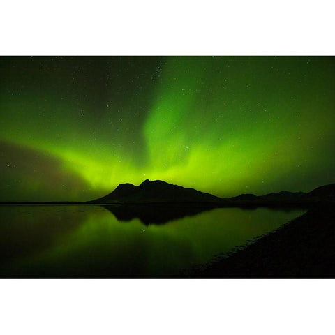 Vikivaki White Modern Wood Framed Art Print by Ingibergsson, Bragi