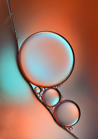 Glimmer White Modern Wood Framed Art Print with Double Matting by Westum, Heidi