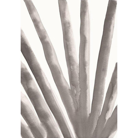 Aloe Vera White Modern Wood Framed Art Print by Artographie Studio