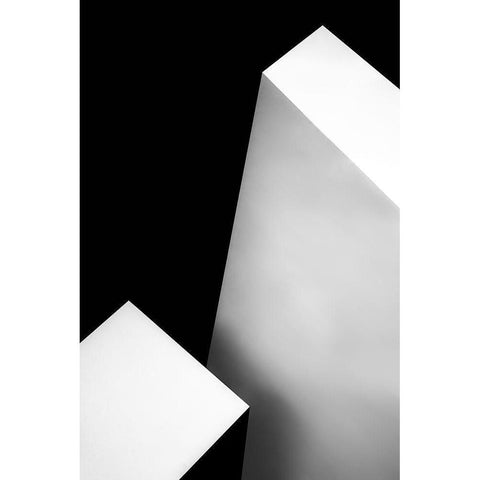 NerO BiancO Black Modern Wood Framed Art Print with Double Matting by Claes, Gilbert