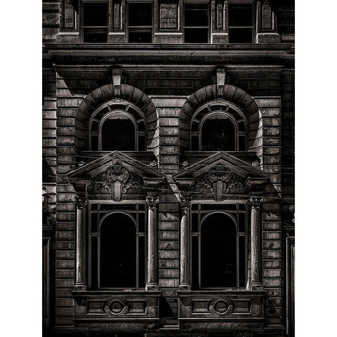 Birkbeck Building Toronto No 2 White Modern Wood Framed Art Print by Carson, Brian