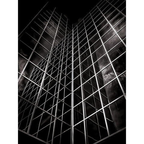 Eglinton Avenue Toronto No 901 White Modern Wood Framed Art Print by Carson, Brian