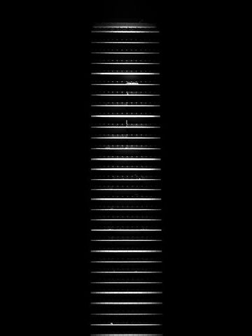 King Street Toronto No 2244 Black Ornate Wood Framed Art Print with Double Matting by Carson, Brian