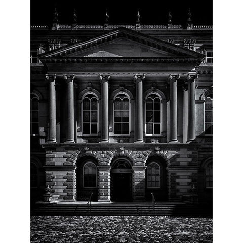 Osgoode Hall Toronto No 1 Black Modern Wood Framed Art Print with Double Matting by Carson, Brian