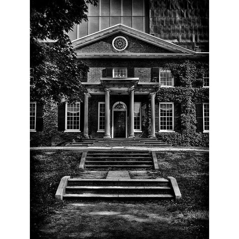 The Grange Toronto Black Modern Wood Framed Art Print with Double Matting by Carson, Brian