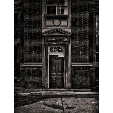 University of Toronto Fitzgerald Building No 1 White Modern Wood Framed Art Print by Carson, Brian