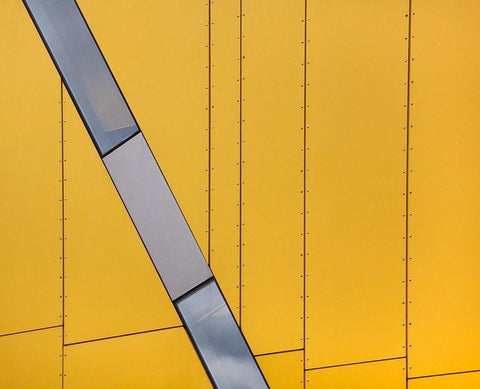 Angle Black Ornate Wood Framed Art Print with Double Matting by Hammer, Jacqueline