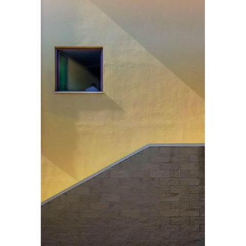 Solitudini 7 Black Modern Wood Framed Art Print by Della Latta, Massimo