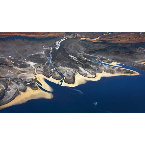 Pattern Gold Ornate Wood Framed Art Print with Double Matting by Chang, Phillip