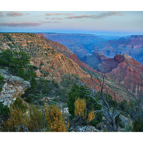 Desert View Overlook-Grand Canyon National Park-Arizona-USA Black Modern Wood Framed Art Print by Fitzharris, Tim