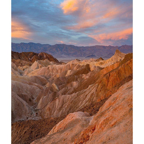 Death Valley National Park-California-USA Black Modern Wood Framed Art Print with Double Matting by Fitzharris, Tim