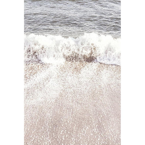 Beach 005 White Modern Wood Framed Art Print by Artographie Studio