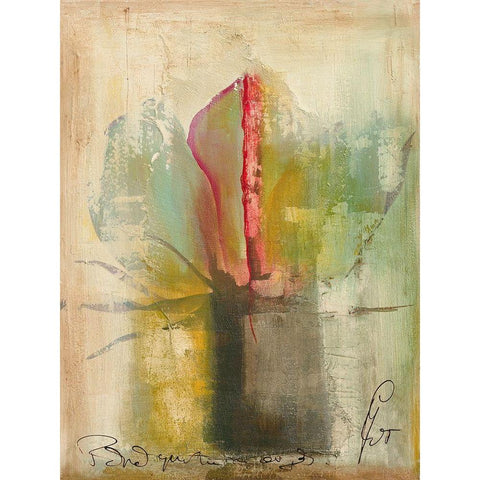 Me oigas I Black Modern Wood Framed Art Print by Leys, Gemma