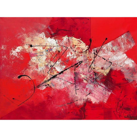 Moments enchantes White Modern Wood Framed Art Print by LAUTReDOU