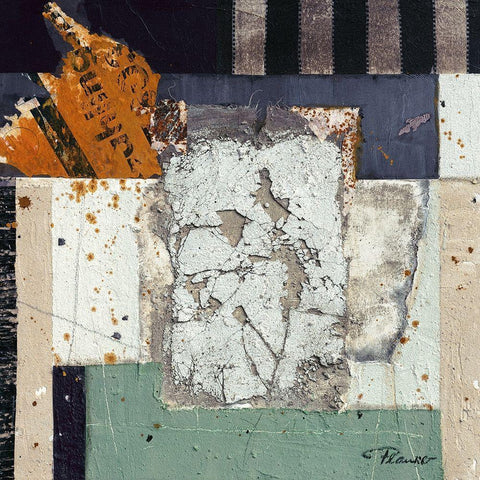 Spring I White Modern Wood Framed Art Print by Planker, Karin