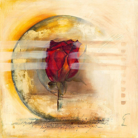 Juegas II White Modern Wood Framed Art Print by Leys, Gemma
