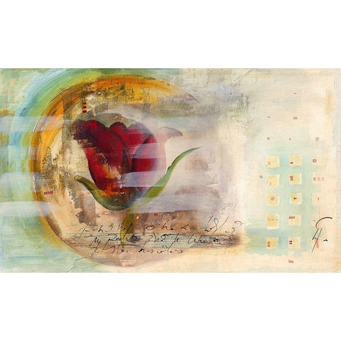 Libertad White Modern Wood Framed Art Print by Leys, Gemma