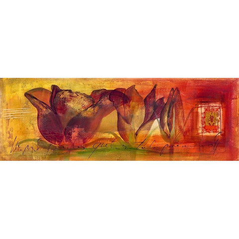 Tu risa II Black Modern Wood Framed Art Print by Leys, Gemma