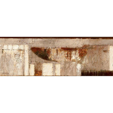 Restoration/Herstel White Modern Wood Framed Art Print by Verplanke, Jenny