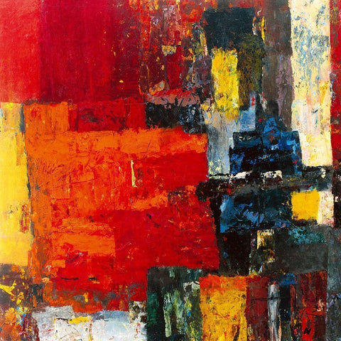 Link - Playing Black Modern Wood Framed Art Print by Vilsboll, Anne