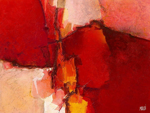 Orkis 2006 Black Ornate Wood Framed Art Print with Double Matting by Marchi