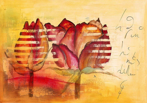 La Reina I White Modern Wood Framed Art Print with Double Matting by Leys, Gemma