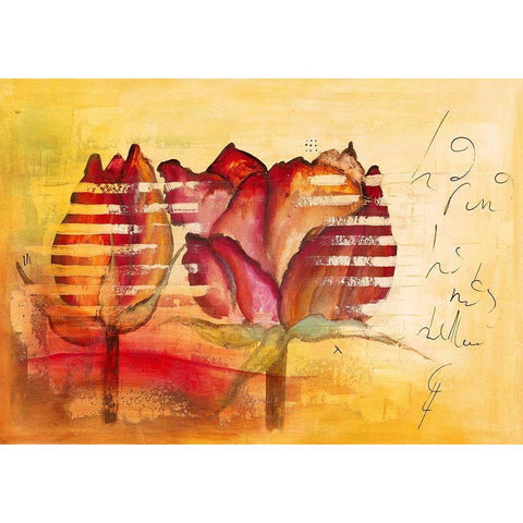 La Reina I White Modern Wood Framed Art Print by Leys, Gemma