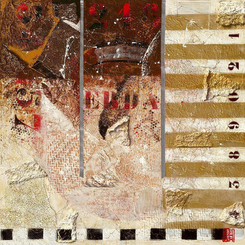 Untitled I Black Modern Wood Framed Art Print by Nomden, Dinie