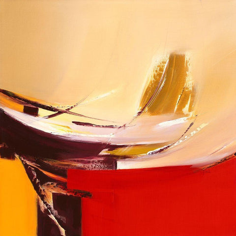 Quietude II Black Modern Wood Framed Art Print by Ball, Veronique