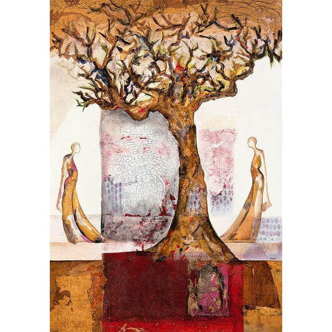 Passe - PresentÂ Â Â  Black Modern Wood Framed Art Print by Bonnet, Sophie