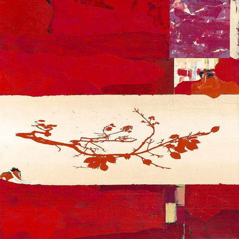 Automne Black Modern Wood Framed Art Print by Noiseux, Marie Madeleine