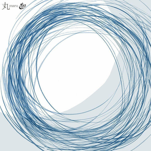 Skmaru II Gold Ornate Wood Framed Art Print with Double Matting by Hitomi, Naoki