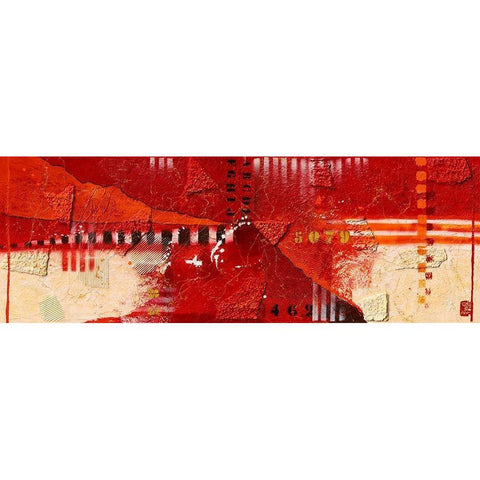 Golden 5079 White Modern Wood Framed Art Print by Nomden, Dinie