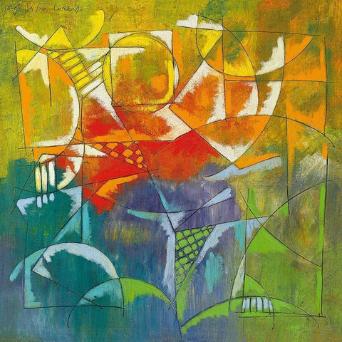 Finestra sul porto I Black Modern Wood Framed Art Print with Double Matting by Da San Lorenzo, Paolo