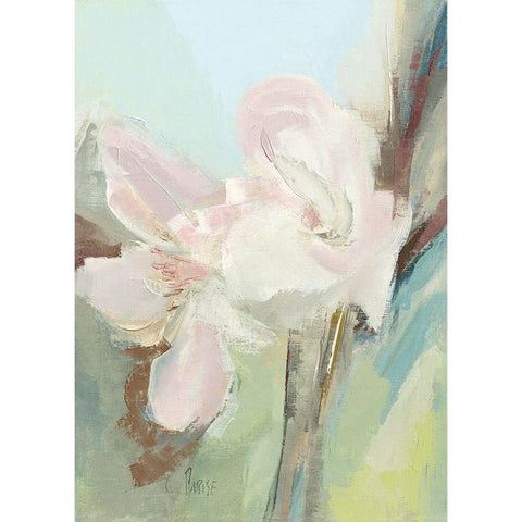 Fleurs Printanieres II White Modern Wood Framed Art Print by Parise, Chantal