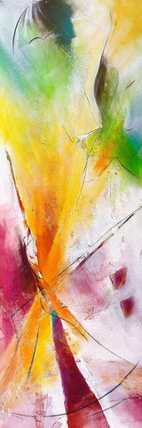 Leichtes Sein Black Ornate Wood Framed Art Print with Double Matting by Marks, Rita