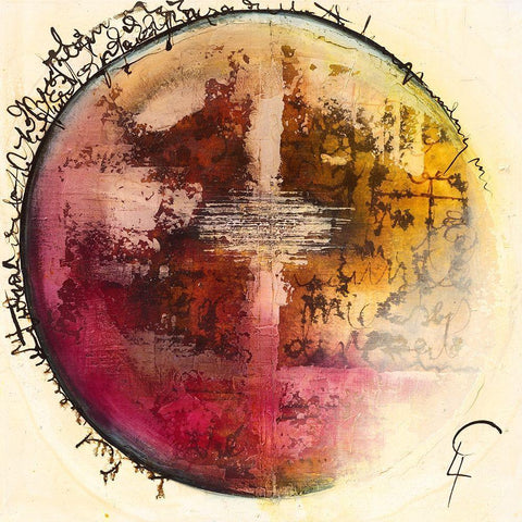 Rosa III Black Modern Wood Framed Art Print by Leys, Gemma