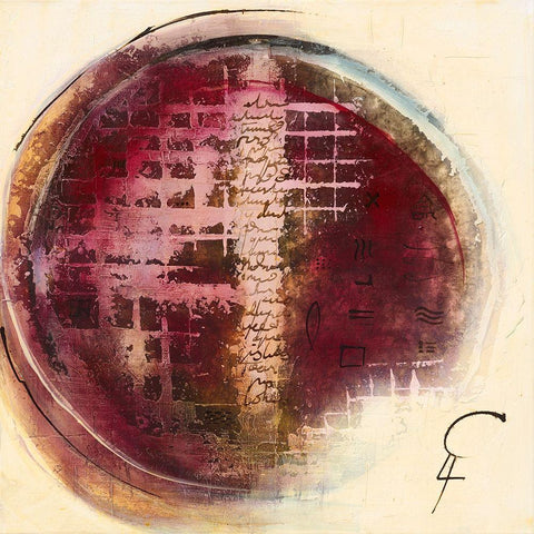 El Amor V Black Modern Wood Framed Art Print by Leys, Gemma