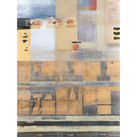 Under the Bordwalk Black Modern Wood Framed Art Print by Richter-Armgart, Rose