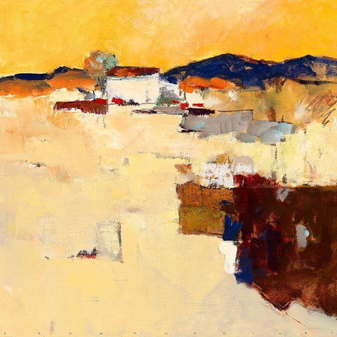 Frankrijk 11 II Black Ornate Wood Framed Art Print with Double Matting by Groenhart, Jan