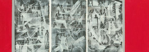 Schatten und Licht Black Ornate Wood Framed Art Print with Double Matting by Molfenter, Erika