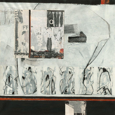 Aufstellung II Gold Ornate Wood Framed Art Print with Double Matting by Molfenter, Erika