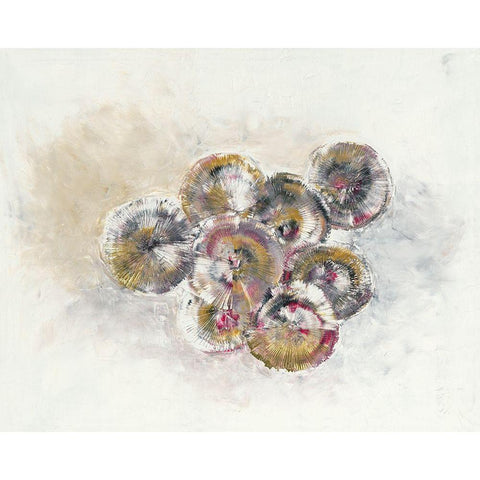 Dynamik White Modern Wood Framed Art Print by Arns-Muller, Monika