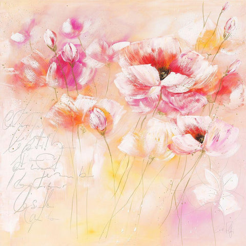 Le jardin d Amelie III Black Modern Wood Framed Art Print by Zacher-Finet, Isabelle