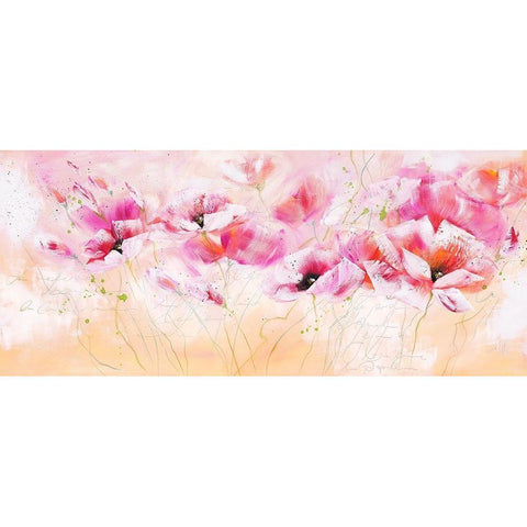 Le jardin d Amelie VI White Modern Wood Framed Art Print by Zacher-Finet, Isabelle