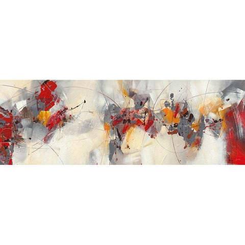 Percussion Gold Ornate Wood Framed Art Print with Double Matting by Ball, Veronique