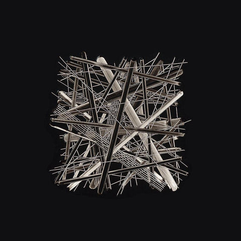 BW290910 White Modern Wood Framed Art Print by NADAL