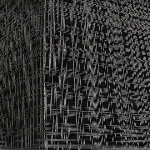 BW210211 White Modern Wood Framed Art Print by NADAL