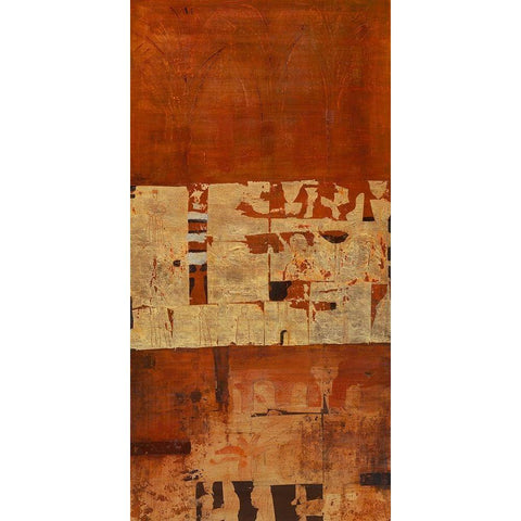 Durham Black Modern Wood Framed Art Print with Double Matting by Richter-Armgart, Rose